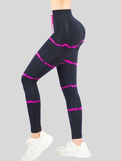 Foto 4 | Foto 4 | Legins Deportivo Mujer Lic-0196 Fucsia Legging Gym Mallas Deportiva Mallones
