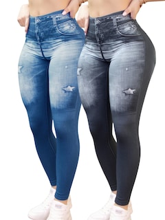 Foto 1 | Foto 1 | Leggings para Mujer 2 Piezas