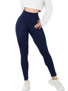 Foto 1 | Foto 1 | Leggins De Mujer Mallones Dama Lic-0198 Marino Mallas Deportivas O Casuales