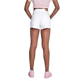 Foto 3 | Foto 3 | Short de Mezclilla Oggi SHOR2312504 color Blanco para Mujer