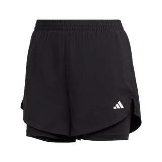 Foto 1 | Foto 1 | Shorts Adidas Aeroready 2 en 1 Negro para Mujer