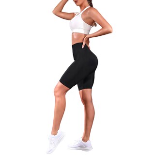 Foto 2 | Foto 2 | Set de Dos Short Biker Sh-041 Negro y Morado Deportivos para Mujer