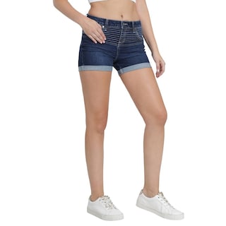 Foto 2 | Foto 2 | Short Lee Casual 450 Azul Marino para Mujer
