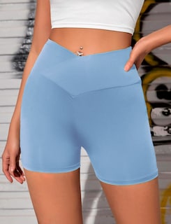 Foto 3 | Foto 3 | Short Azul para Mujer