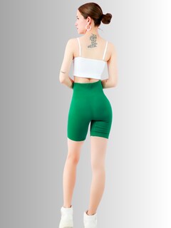 Foto 3 | Foto 3 | Short Sh-046 Verde Stretch para Mujer