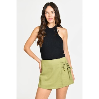 Foto 1 | Foto 1 | Short Falda Roman Fashion Verde para Mujer