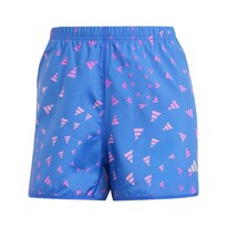 Shorts Run It Aeroready Adidas Azul Mujer