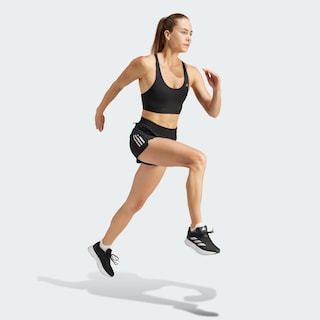 Foto 6 | Foto 6 | Shorts Own The Run Adidas Negro Mujer