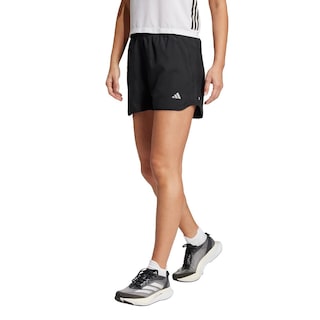 Foto 2 | Foto 2 | Shorts Run It Adidas Negro Mujer