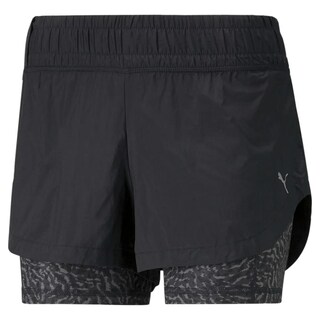 Foto 1 | Foto 1 | Short Puma Marathon 2in1 Negro para Mujer