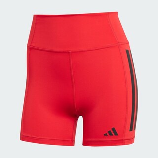 Foto 3 | Foto 3 | Short 1/4 Optime 3 Franjas Adidas Rojo para Mujer