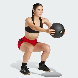 Foto 5 | Foto 5 | Short 1/4 Optime 3 Franjas Adidas Rojo para Mujer