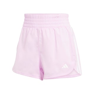 Foto 1 | Foto 1 | Shorts Pacer Training 3 Franjas Tejidos Corte Alto Adidas Violeta Mujer