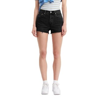 Foto 1 | Foto 1 | Pantalones Cortos Levi's 501 Original Para Mujer High Rise Lunar Black - Venta Internacional.