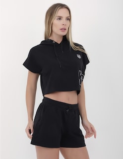Foto 2 | Foto 2 | Short Y Chaleco Deportivo K-swiss Yogi Negro para Mujer