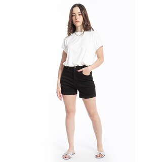 Foto 1 | Foto 1 | Short De Tiro Alto /juvenil, 6878 (negro) Negro