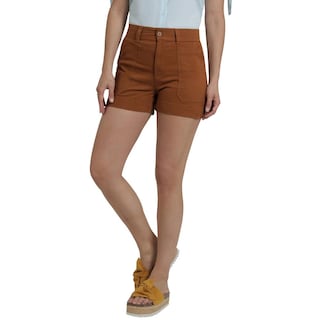 Foto 1 | Foto 1 | Short Lee Mujer Quality Genuine Slim Fit 354 Cafe