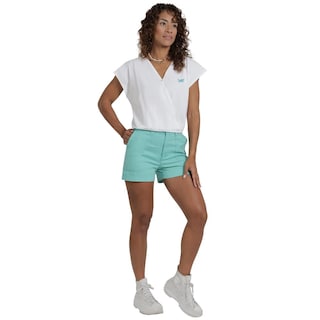 Foto 4 | Foto 4 | Short Lee Mujer Quality Genuine Slim Fit 267 Verde