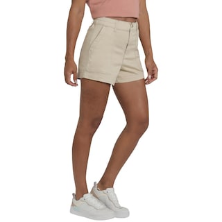 Foto 2 | Foto 2 | Short Lee Mujer Quality Genuine Slim Fit 266 Amarillo