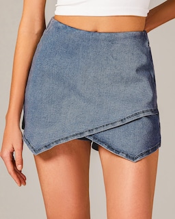 Foto 4 | Foto 4 | Camisa Luvamia Trendy Blue Jean Wrap Para Mujer, Talla Grande 16/18 - Venta Internacional.