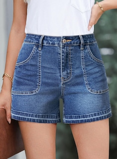 Foto 2 | Foto 2 | Pantalones Cortos Vaqueros Dokotoo Ashleigh Blue 100 Para Mujer - Venta Internacional.