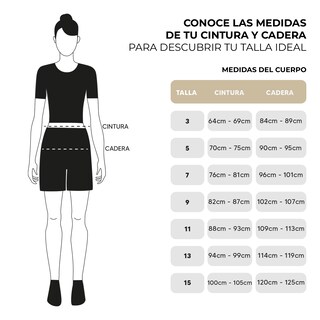 Foto 5 | Foto 5 | Short Mujer Mezclilla Tiro Bajo Oxford Bolsas Traseras