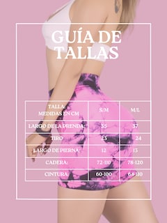 Foto 7 | Foto 8 | Biker Short Mujer Stretch Shore Dama Sh-063 Gris Oscuro Chores Gym Talle Alto