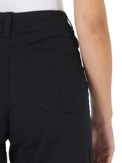 Foto 3 | Foto 3 | Bermudas Cortas Lee Avey De Punto Con Cintura Tipo Cargo Negra Para Mujer - Venta Internacional.