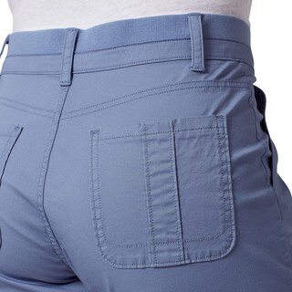 Foto 2 | Foto 2 | Bermudas Lee Avey, Corte Holgado, Cintura Tejida, Para Mujer, Color Aciano - Venta Internacional.