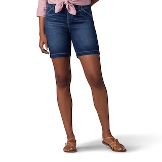 Foto 1 | Foto 1 | Pantalones Cortos Lee Legendary 7 Chino Walkshort Para Mujer, Talla 16 - Venta Internacional.