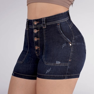 Foto 2 | Foto 2 | Short Mujer Mezclilla Dama Colombiano Linea Premium Sea Brazil
