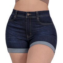 Short Mujer Mezclilla Dama Colombiano Linea Premium Sea Brazil