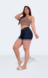 Foto 7 | Foto 7 | Short Mujer Mezclilla Dama Colombiano Linea Premium Sea Brazil