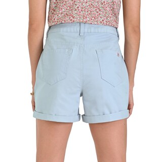 Foto 4 | Foto 4 | Short Supply Company Slim Fit Azul para Mujer