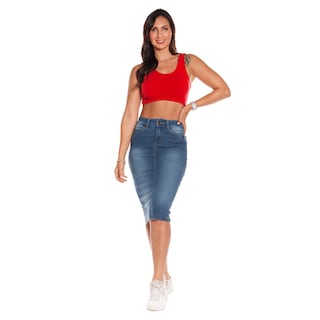 Foto 1 | Foto 1 | Falda de Mezclilla Pineda Jeans para Mujer