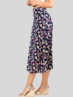 Foto 2 | Foto 2 | Falda Midi Multicolor para Mujer