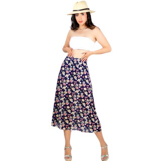Foto 6 | Foto 6 | Falda Midi Multicolor para Mujer