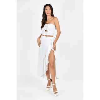 Foto 4 | Foto 4 | Set Asimetrico 2 Piezas Roman Fashion /juvenil, 9304 (blanco) Blanco