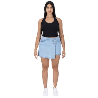 Foto 5 | Foto 5 | Falda Short Britos Jeans Mezclilla Azul 025650 para Mujer