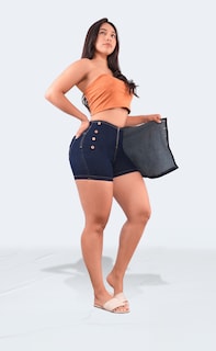 Foto 6 | Foto 6 | Short Falda Dama Casual Levanta Pompa Excelente Calidad Sea Brazil