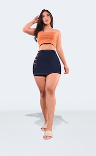 Foto 7 | Foto 7 | Short Falda Dama Casual Levanta Pompa Excelente Calidad Sea Brazil