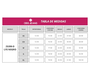 Foto 5 | Foto 5 | Falda Corta OBS Dama con Bolsas y Aletillas Negro