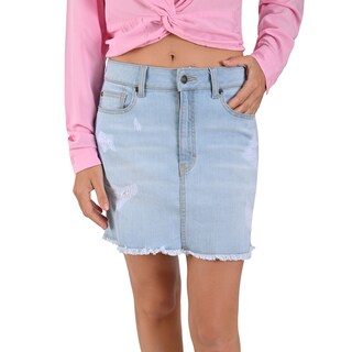 Foto 1 | Foto 1 | Falda Corta Supply Company de Mezclilla Azul para Mujer