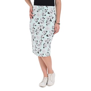 Foto 1 | Foto 1 | Falda Larga Supply Company Azul Estampada Con Flores