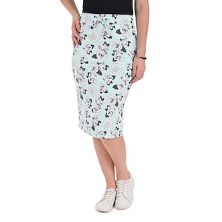 Foto 1 | Foto 1 | Falda Larga Supply Company Azul Estampada Con Flores