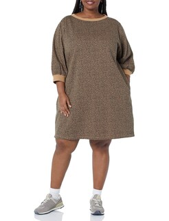 Foto 3 | Foto 3 | Vestido Tipo Sudadera Amazon Essentials Forro Polar con Manga Blusón para Mujer - Venta Internacional