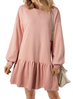 Foto 1 | Foto 1 | Vestido Tipo Suéter Blencot Para Mujer, Tenis, Atlético, Patchwork, Rosa - Venta Internacional.