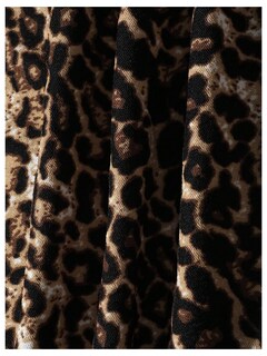 Foto 4 | Foto 4 | Vestido Ajustado Sin Mangas Con Estampado De Leopardo Con Estampado De Leopardo Con Estampado De Leopardo - Venta Internacional.