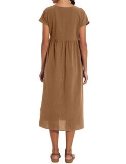 Foto 6 | Foto 6 | Vestido Wrolem Casual De Verano De Algodón Con Bolsillos Para Mujer 2024 - Venta Internacional.