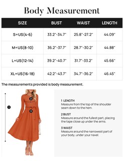 Foto 6 | Foto 6 | Vestido Midi Zesica De Otoño, Manga Larga, Punto, Con Cinturón Plisado, Óxido - Venta Internacional.